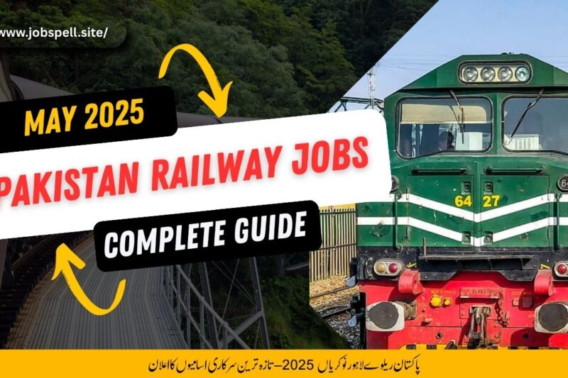 Pakistan Railway Jobs in Lahore May 2025 Advertisement – Complete Guide